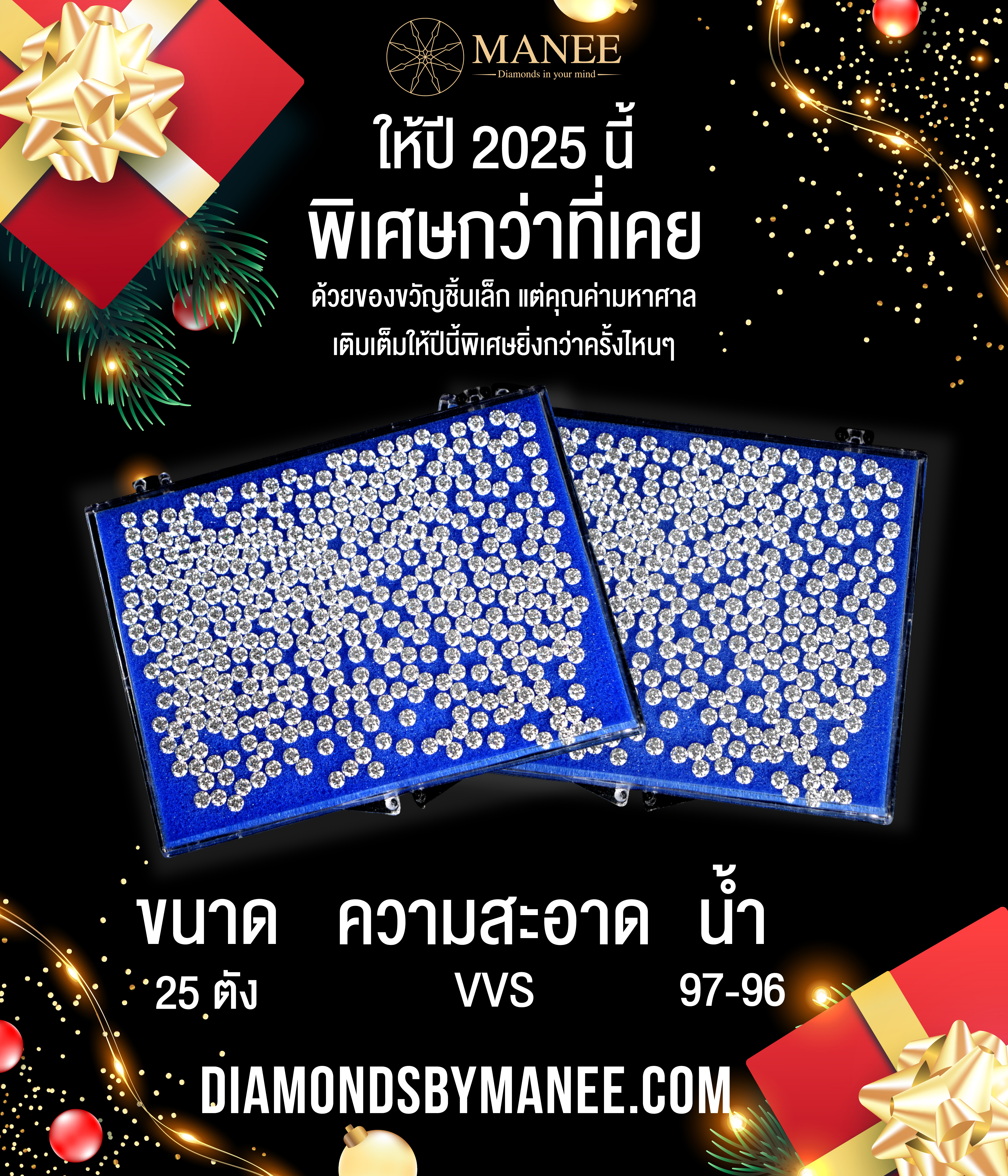 ให้ปี 2025 นี้พิเศษกว่าที่เคย ! 