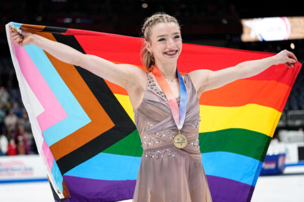 Figure skater Amber Glenn says embracing her sexuality ‘unapologetically’ has helped her fans